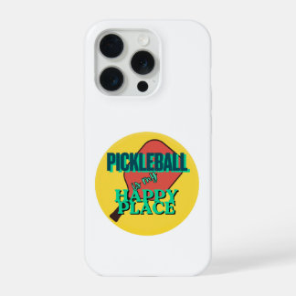 Étui de téléphone humoristique sur le pickleball, 