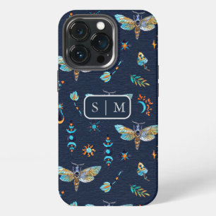 Etui iPhone 13 Pro Étui de téléphone iPhone à motif de papillon de nu