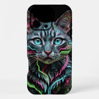 Coque iPhone 16 Pro Max Étui de téléphone Iphone Chat Cybernétique