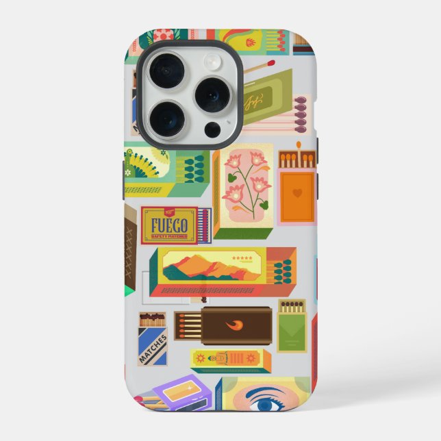 Coque iPhone Étui de téléphone Matchbox (Verso)