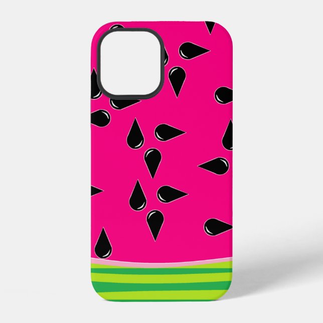 Coque iPhone Étui de téléphone portable pastèque Apple Android  (Verso)