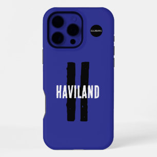 Coque iPhone 16 Pro Max Étui de téléphone portable personnalisé HAMbWG