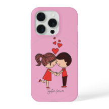 Étui de téléphone pour couple 