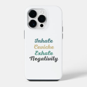 Coque Pour iPhone 14 Plus Étui de téléphone Respirer Ceviche Expirer Négativ