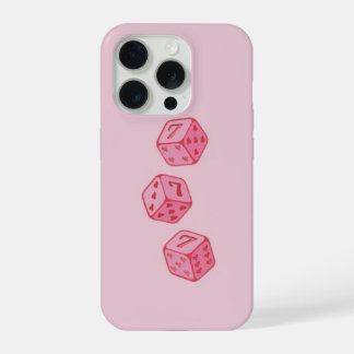 étui de téléphone rose pour iPhone