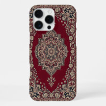 Étui de téléphone Tapis Rouge Persan Classique – M