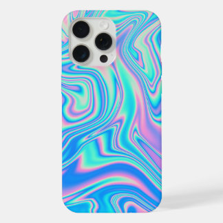 Étui iPhone 15 Pro Tourbillons Néon de Rêve