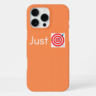 Coque iPhone 16 Pro Max Étui iPhone 16 Pro Max personnalisé Justdartboard