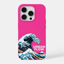Étui iPhone Art Wave Japonais Moderne - Aesthe Ros