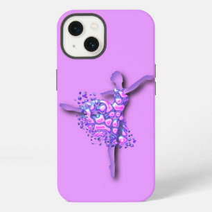 Etui iPhone 13 Étui iPhone Ballerine Violet Femme Danseuse de Bal