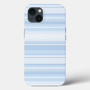 Etui iPhone 13 Étui iPhone Case-Mate rayures bleu bébé