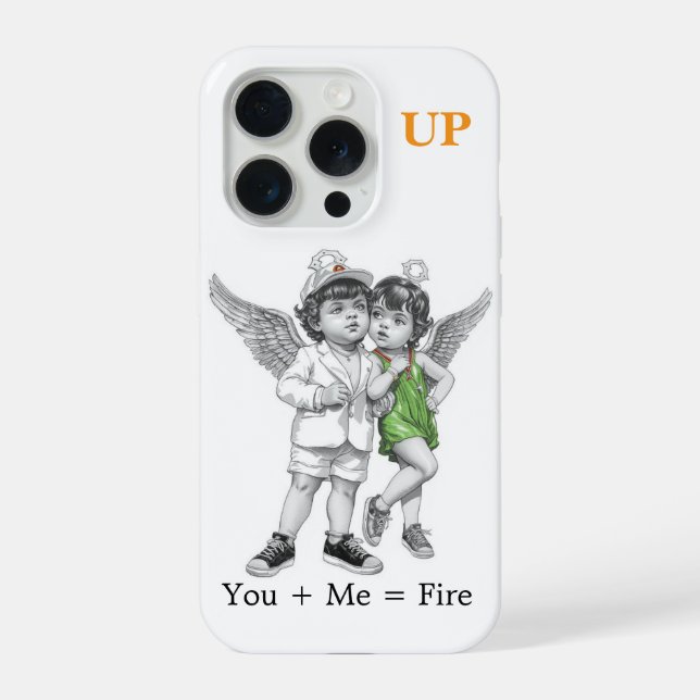 Coque iPhone Étui iPhone Chérubins Anges Mignons – Étui Télépho (Verso)