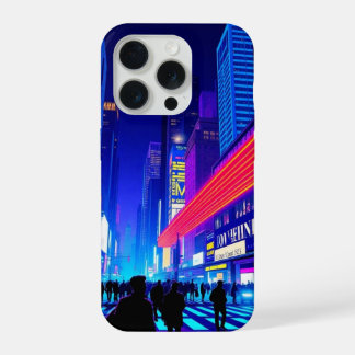 Étui iPhone Cityscape Néo-Rétro Pop Art