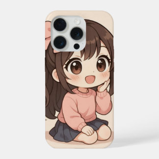 Étui iPhone Fille Mignonne Kawaii
