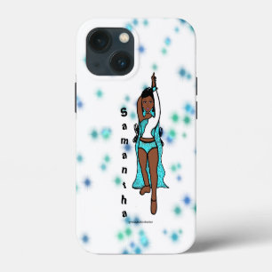 Etui iPhone 13 Mini Étui iPhone/iPad Danseur Personnalisé Cape Aqua
