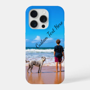 Étui iPhone personnalisé avec votre photo et texte