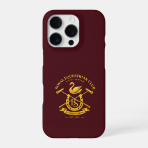 Coque iPhone 16 Pro Étui iPhone Royal Equestrian Club Bourgogne Viei