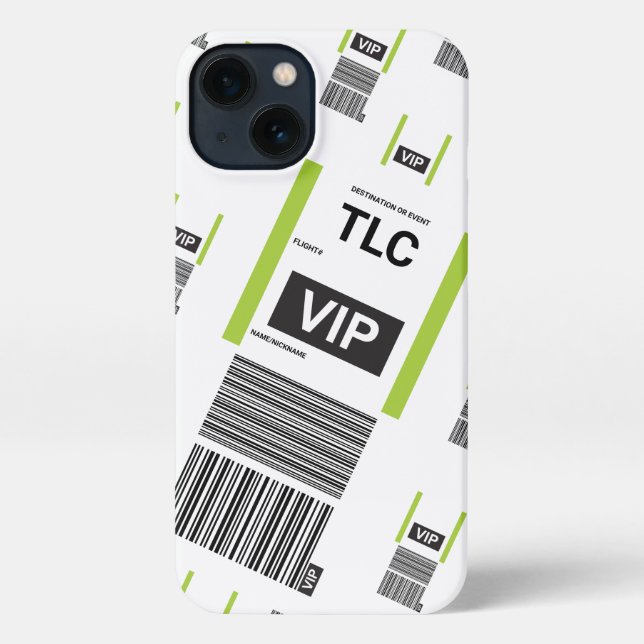 COQUE iPhone ÉTUI MINCE POUR IPHONE 13 VOYAGE VIP (Verso)