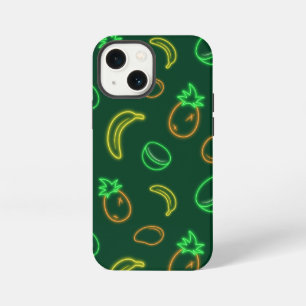 Etui iPhone 13 Mini Étui Neon Tropical Fruit Pattern pour iPhone 13 Mi