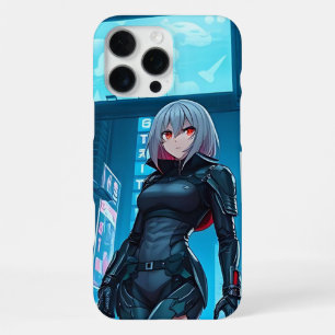 Coque iPhone 16 Pro Max Étui Nova Kuro Cyber Anime pour Iphone 16 Pro Max