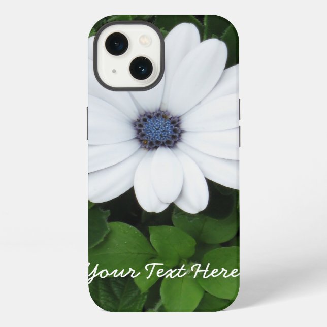 Coque iPhone Étui pour iPad White Flower (Verso)