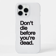 Étui pour iPhone16 avec citation motivante