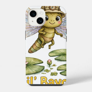 Coque Pour iPhone 14 Étui pour iPhone 14 Lil' Bayou Explorers Dragonfly