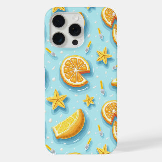 ÉTUI POUR IPHONE 15 PRO MAX CITRON D'ÉTÉ