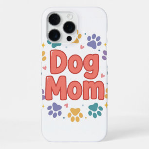 Coque iPhone 16 Pro Max Étui pour iPhone 16 Pro Max Maman Chien