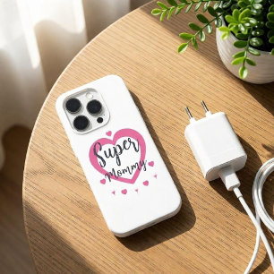 Étui pour iPhone Cadeau de Meilleure Maman Super M