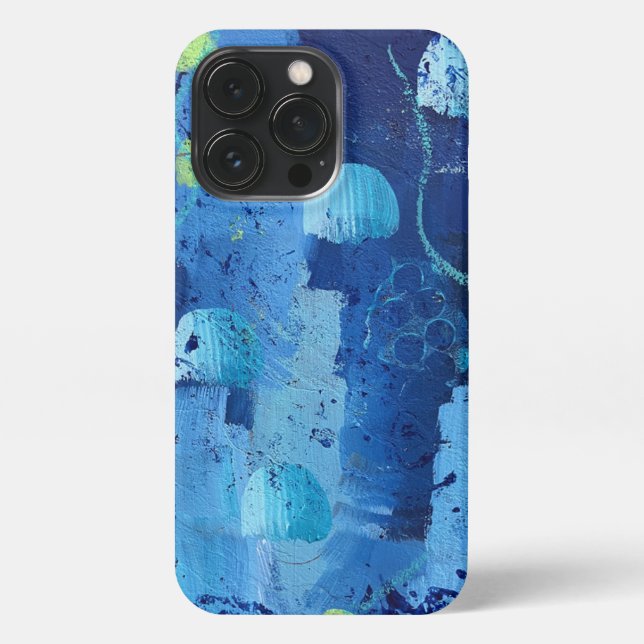 Coque iPhone Étui pour iPhone en forme de méduse (Verso)