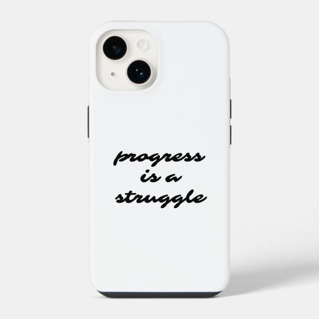 Coque iPhone Étui pour iPhone Progress (Verso)
