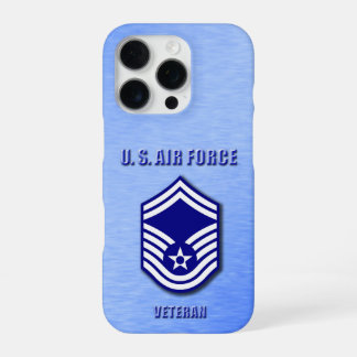 Coque iPhone 16 Pro Étui pour téléphone Sergent Maître Principal USAF