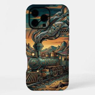 Coque iPhone 16 Pro Max Étui Steampunk Rétro pour iPhone 16 Pro Max   Vint