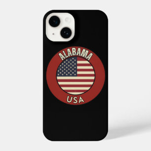 Coque Pour iPhone 14 Explorez l'Alabama - Aventure d'État 