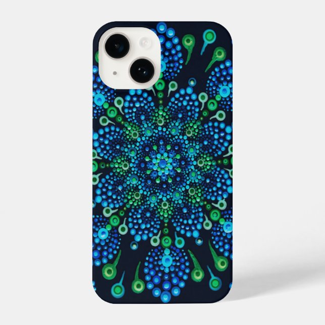 Coque iPhone Explosion de fleurs (Verso)