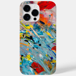 Coque iphone expressionniste Abstrait coloré