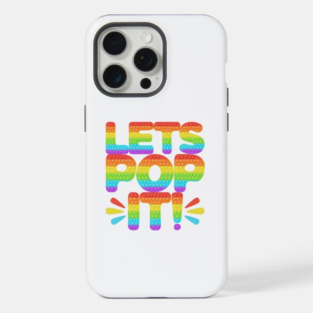 Coque iPhone Faisons le Pop (Verso)