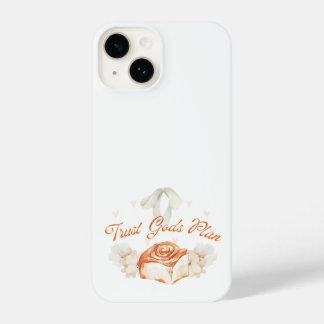 Coque Pour iPhone 14 Faites confiance au plan de Dieu Cinnamon Roll Tél