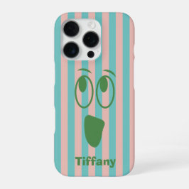 Coque iPhone 16 Pro Fantôme Amical Rayé