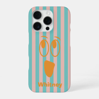 Coque iPhone 16 Pro Fantôme rayé tendance