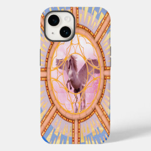 Coque Pour iPhone 14 Fenêtre sur un autre monde