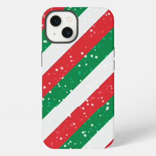 Etui iPhone 13 Festive Stripes Téléphone Case