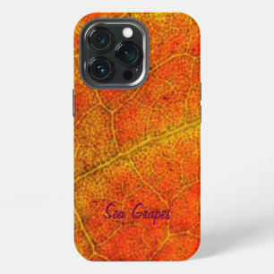 Etui iPhone 13 Pro Feuille de raisin de mer robuste