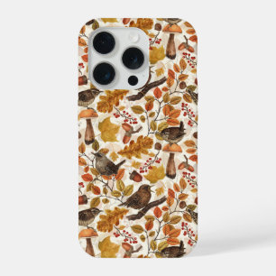 Feuilles d'automne, baies, champignons et fleurs