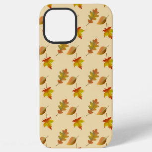 Coque iPhone 12 Pro Max Feuilles de maple automnales confortables feuilles