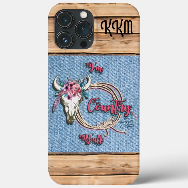 Coque iphone fille de pays (Verso)