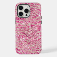 Fille rose et Parties scintillant rousse Zebra
