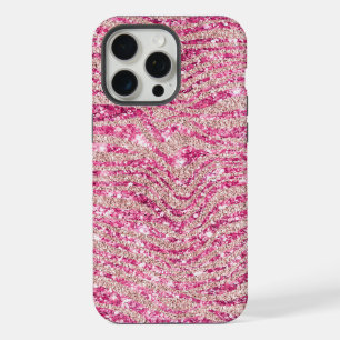 Fille rose et Parties scintillant rousse Zebra