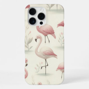 Coque iPhone 16 Pro Max Flamant Élégant